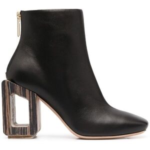 Nicholas Kirkwood Leather JOAQUIM 85mm hollow-heel boots